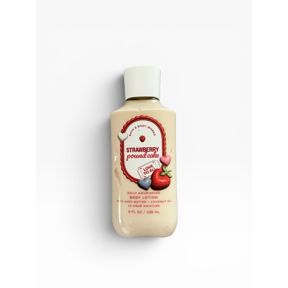Bath & Body Works Other - Bath & Body Works Strawberry Pound Cake Daily Nourishing Body Lotion 8 fl oz